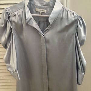 Frame Women's Gillian Blouse - Denim Blue